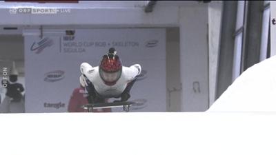 Skeleton-Weltcup: 1. Lauf Damen aus Sigulda: Skeleton: Weltcup Damen