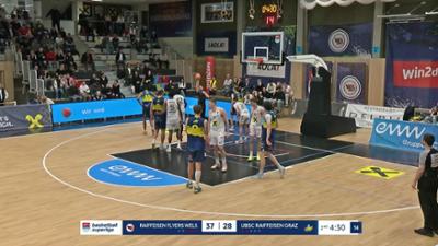 Wels - UBSC Graz, Highlights: Basketball: Superliga Herren