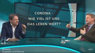 augstein und blome: Corona - Wie viel ist uns das Leben wert?