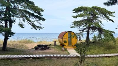 Kap Kolka: · Wo sich zwei Meere treffen