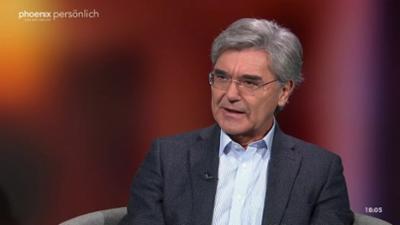 phoenix persönlich: Joe Kaeser zu Gast bei Michael Krons