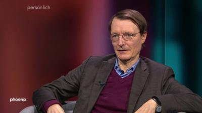 phoenix persönlich: Prof. Karl Lauterbach zu Gast bei Alfred Schier
