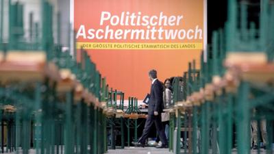 phoenix runde: Ohne Bier und Blasmusik: Politischer Aschermittwoch 2021