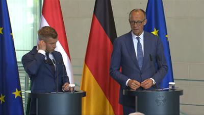 phoenix vor ort: Merz: "Demokratie und Rechtsstaatlichkeit in Ungarn sind wieder stark"