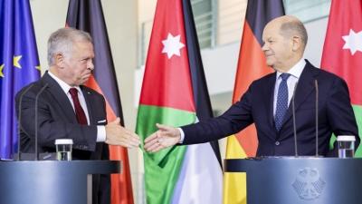 phoenix vor ort: Jordanischer König trifft Scholz