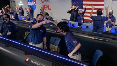 phoenix vor ort: Mars-Rover: Landung geglückt