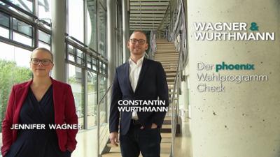 phoenix vor ort: Klima: "Wagner & Wurthmann - der phoenix-Wahlcheck"