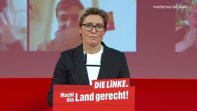 phoenix vor ort: Parteitag Die Linke: Hennig-Wellsow und Wissler neue Vorsitzende