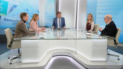 Presseclub: Handlungsdruck: Wie saniert die Regierung die Krankenkassen?
