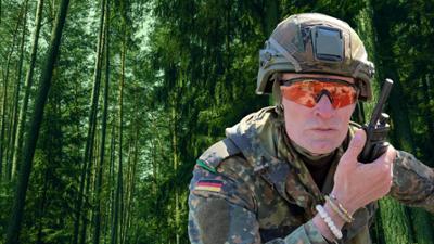 Reservisten am Limit: · 24 Stunden Dauerübung für den Heimatschutz