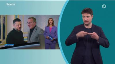 Tagesschau: mit Gebärdensprache 20:00 Uhr,