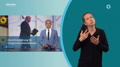 Tagesschau: mit Gebärdensprache 20:00 Uhr,