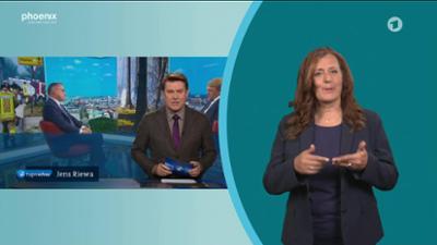 Tagesschau: mit Gebärdensprache 20:00 Uhr,