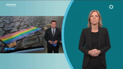 Tagesschau: mit Gebärdensprache 20:00 Uhr,