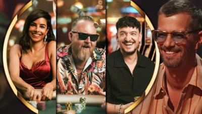 Das Duell um die Geld: Collien Ulmen-Fernandes, Axel Stein, Montez, Joko und Klaas bluffen für den Pot