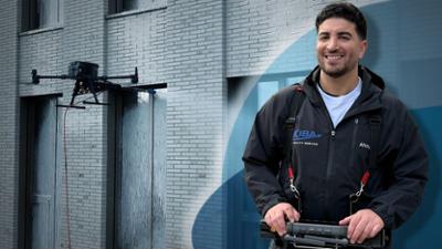 Galileo: Gebäudereinigung 2.0: Drohnen als Reinigungskraft