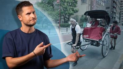 Galileo: Der harte Weg zum Rikscha-Fahrer in Tokio