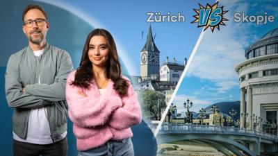 Galileo: Skopje vs. Zürich im Reiseduell