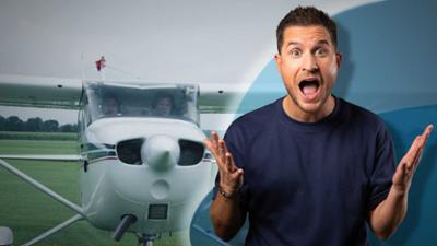 Galileo Stories: Schafft es Reporter Vincent ein Flugzeug zu landen?