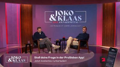 Joko & Klaas gegen ProSieben: Joko & Klaas live am Nachmittag - Ihr Problem ist unsere Lei Joko & Klaas gegen ProSieben: Joko & Klaas live am Nachmittag - Ihr Problem ist unsere Lei