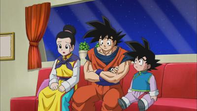 Dragon Ball: Gokus Qi ist außer Kontrolle! Auf Pan aufzupassen ist harte Arbeit!