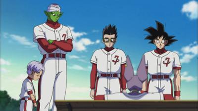 Dragon Ball: Eine Herausforderung von Champa! Dieses Mal messen wir uns beim Baseball!