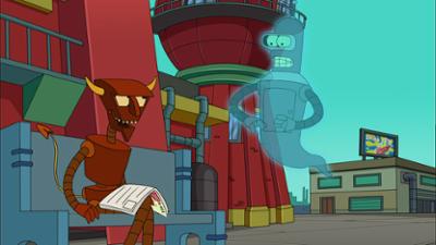 Futurama: Staffel 8 Folge 3 Ghost - Nachricht von Bender