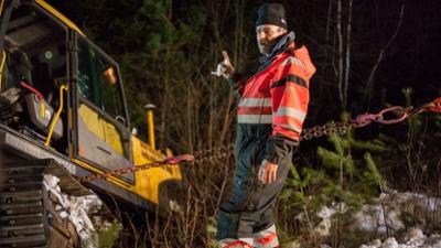 Highway Heroes Norway: Staffel 3 Folge 8 Ein Bagger in Not