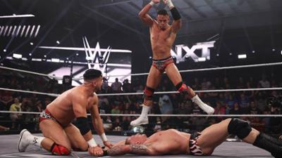 NXT: Ethan Page und Ricky Saints treffen auf doppelte Champion-Power