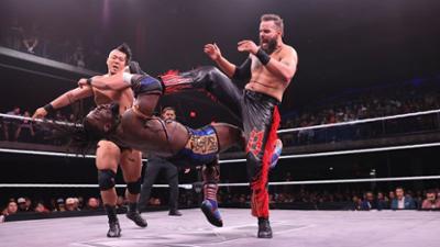 NXT: Triple Threat Match: Oba Femi tritt an gegen Josh Briggs und Yoshiki Inamura