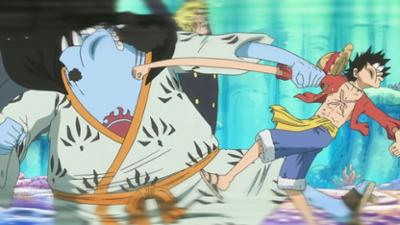 One Piece: Ein Riss in der Freundschaft. Luffy vs. Jimbei