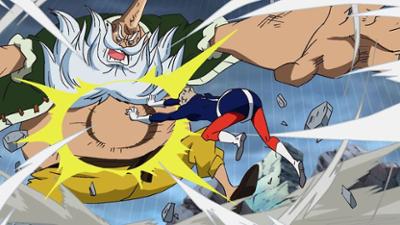 One Piece: Kampf der Liebe! - Der neue Anführer Sai gegen Baby 5