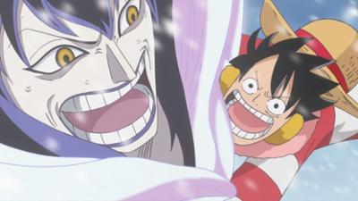 One Piece: Ein großer Kampf - Caesar zeigt seine wahre Fähigkeit