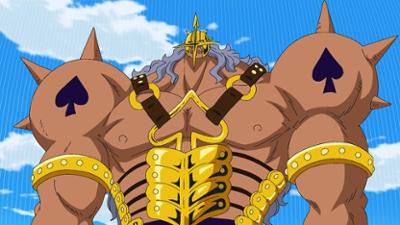 One Piece: Die Erde bebt! - Der Gott der Zerstörung, Pica, dreht auf