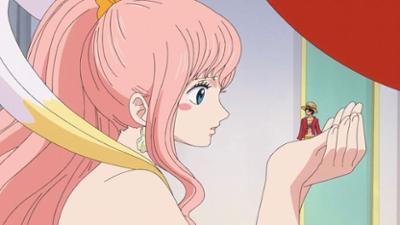 One Piece: Angsthase und Heulsuse. Die Meerjungfrauenprinzessin im Kokaku-Turm