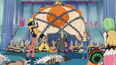 One Piece: Notfallsituation. Der Ryugu-Palast wird besetzt