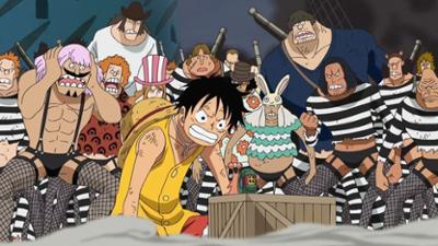 One Piece: Bon Currys Opfer! Öffnet das Tor der Gerechtigkeit.