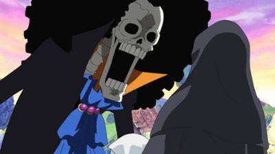 One Piece: In alle Winde verstreut (4)! - Das riesige Grabkreuz und die Unterhosen-Show.