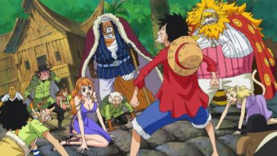 One Piece: Zou muss verteidigt werden! - Ruffy und Zounisha