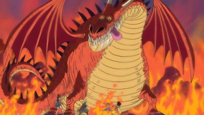 One Piece: Ein rasanter Kampf! - Ruffy gegen den Riesendrachen!