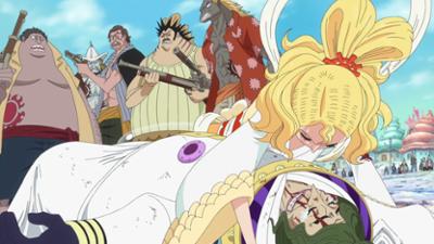 One Piece: Trubel auf der Fischemenscheninsel! Der schiffbrüchige Himmelsdrache