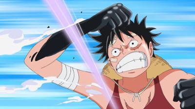 One Piece: Der Stolz eines Mannes - Ruffys Kopf-an-Kopf-Kampf gegen Fujitora!