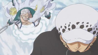 One Piece: Zusammenstoß! - Law gegen Vize-Admiral Smoker