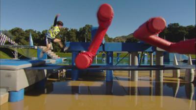 WipeOut - mach dich nass!: Staffel 3 Folge 12 Das Family-Special