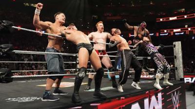 WWE RAW: Spannende Six-Man-Tag-Team-Action mit John Cena, Rey Mysterio und mehr