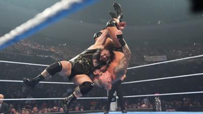 WWE SmackDown: Bron Breakker & Bronson Reed vs. Cody Rhodes & Randy Orton im Tag Team Match WWE SmackDown: Bron Breakker & Bronson Reed vs. Cody Rhodes & Randy Orton im Tag Team Match