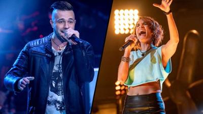 The Voice of Germany: Sebastian Krenz vs. Nadja Fingerhuth: "Walk This Way"