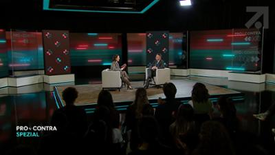 Pro und Contra: Vizekanzler Andreas Babler im "Pro und Contra Wintergespräch"