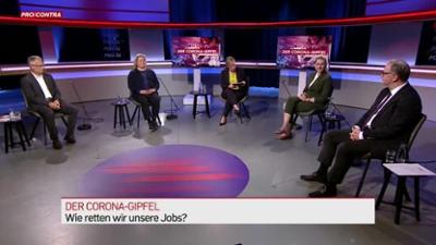 Pro und Contra: Der Corona-Gipfel – Wie retten wir unsere Jobs?