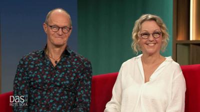 DAS! Rote Sofa: Die Meeresbiologen Katrin Linke und Karsten Brensing auf dem Roten Sofa